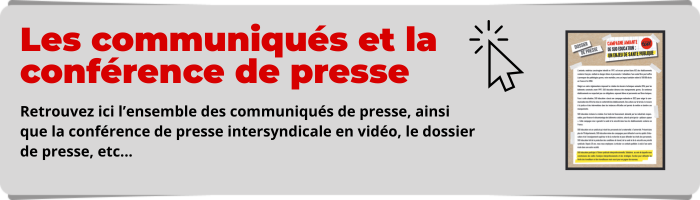 Les communiqués et la conférence de presse